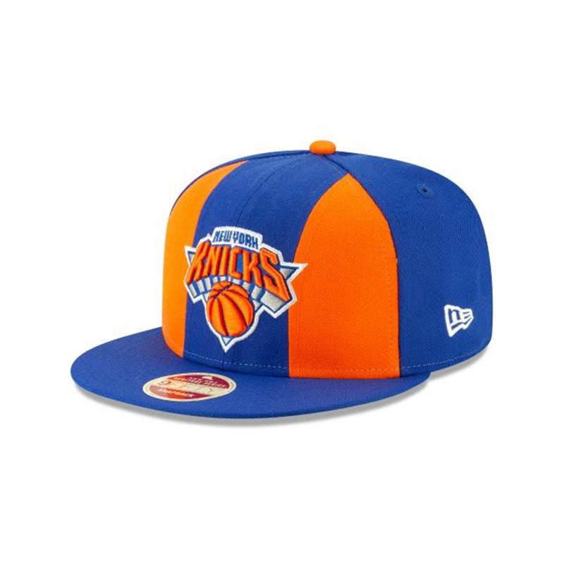 NBA New York Knicks Paneled Team Pick 9Fifty Snapback (YOK3032) - Blue New Era Caps